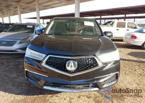 2017 Acura Mdx Technology Pkg from USA, damaged, VIN 5FRYD4H53HB003100
